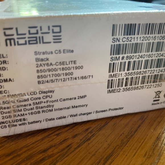 Android Stratus c5 elite cloud mobile - Picture 2 of 5